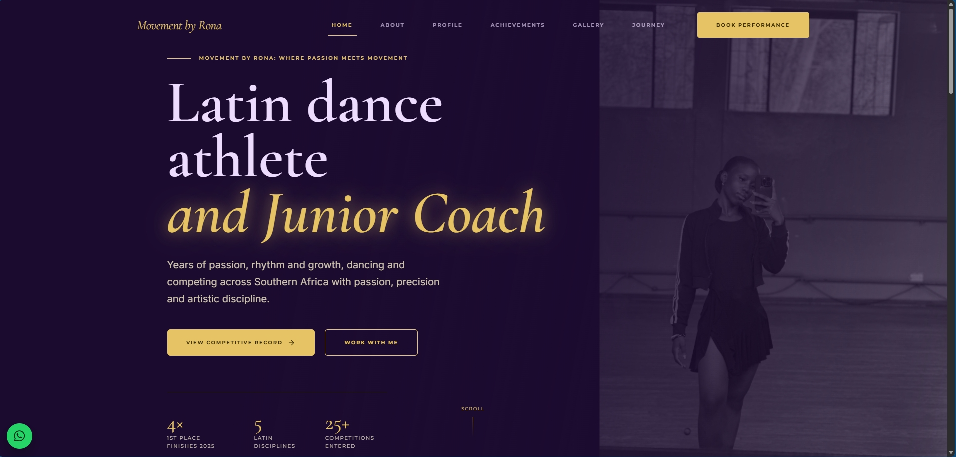 Movement by Rona - Sponsor-ready athlete personal branding platform